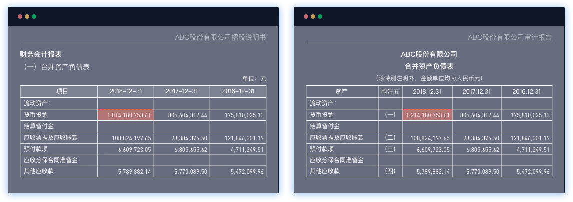 双文档交叉核验