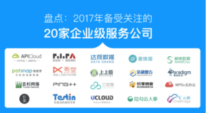 盘点：2017年备受关注的20家企业级服务公司24