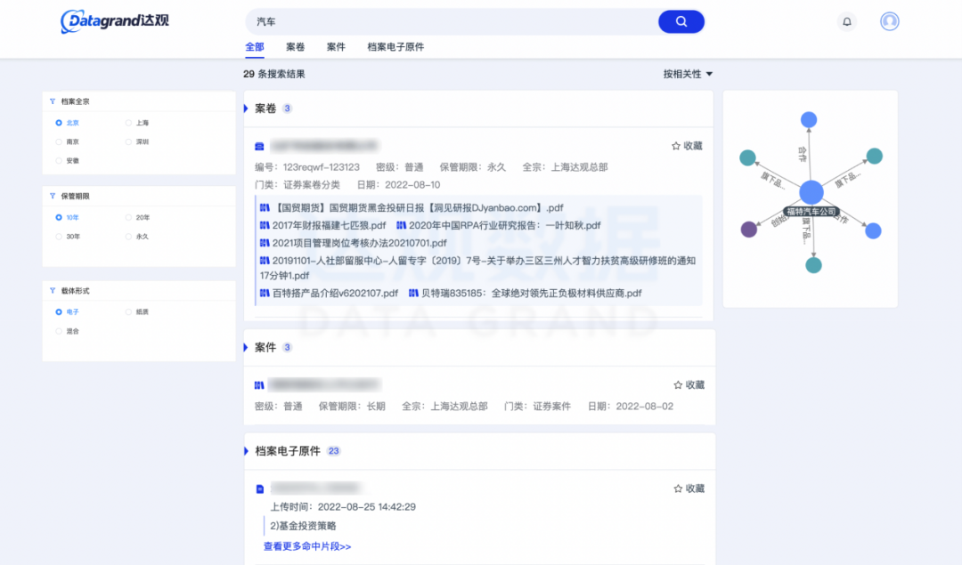 档案智能搜索助力档案搜的快、搜的准