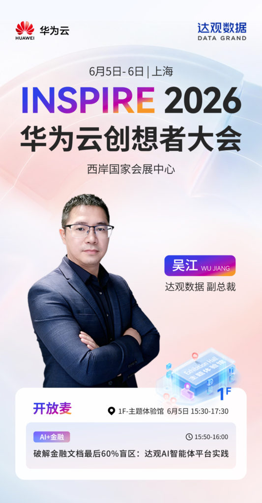 华为云创想者大会-演讲海报