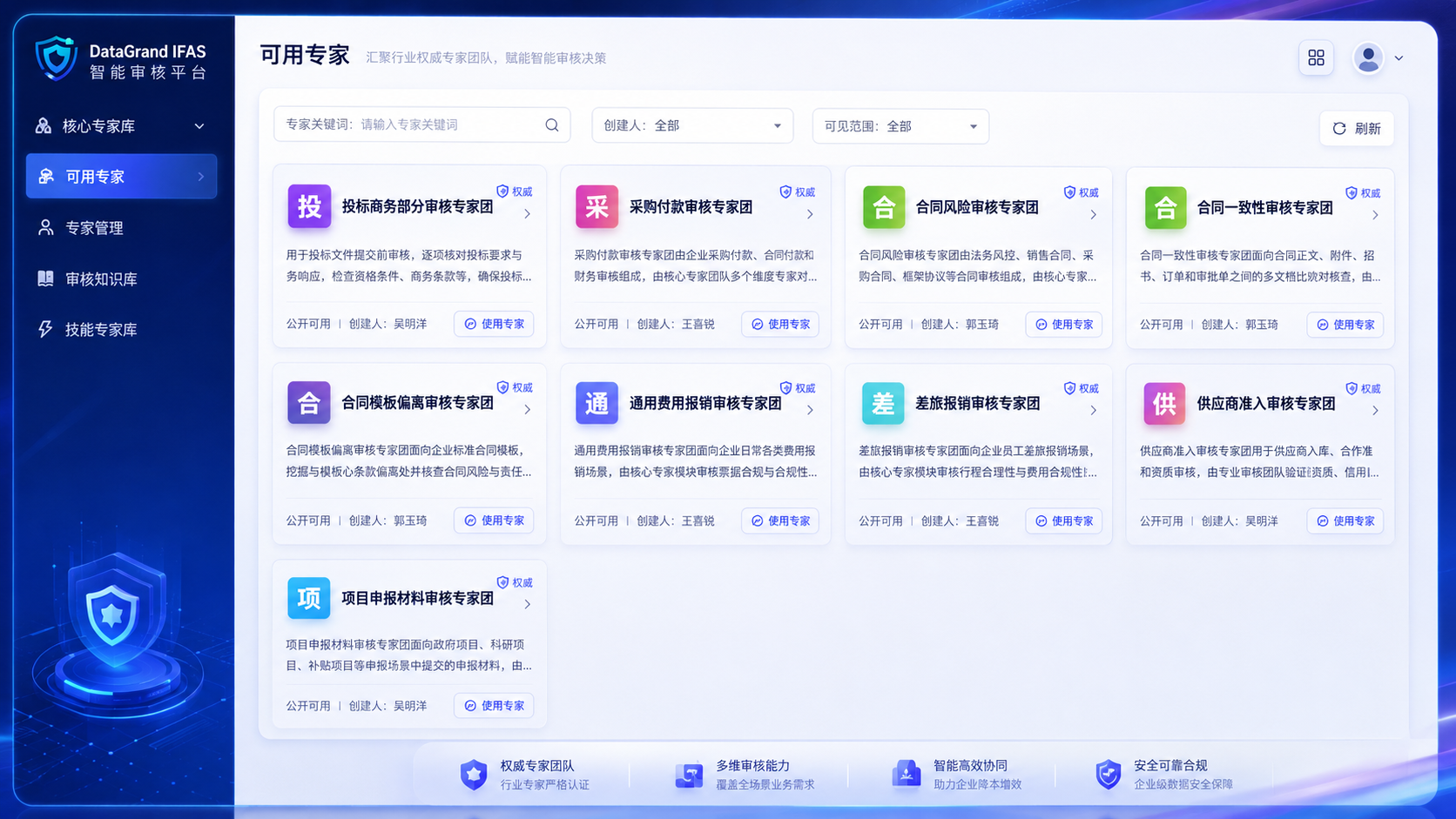 可用专家